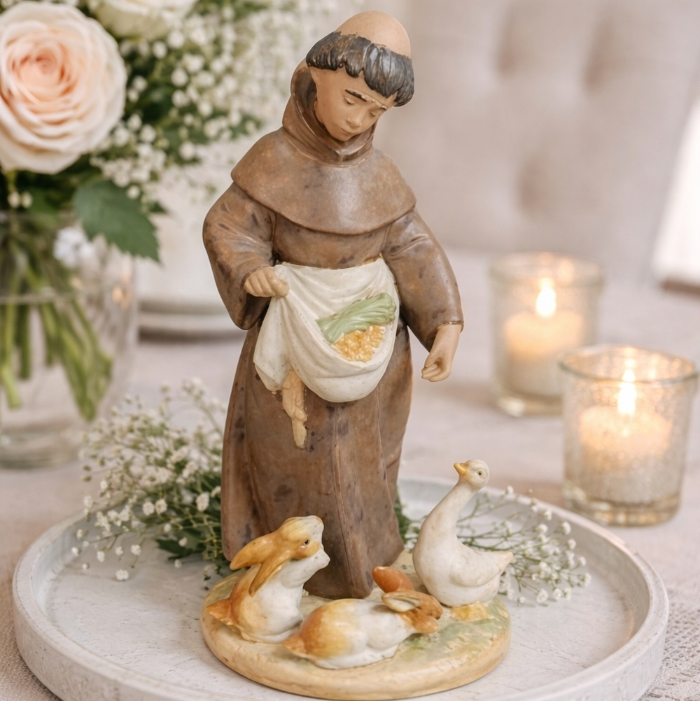FARMYARD GRACE LLADRÓ Figurine. 2204. Made in Spain.